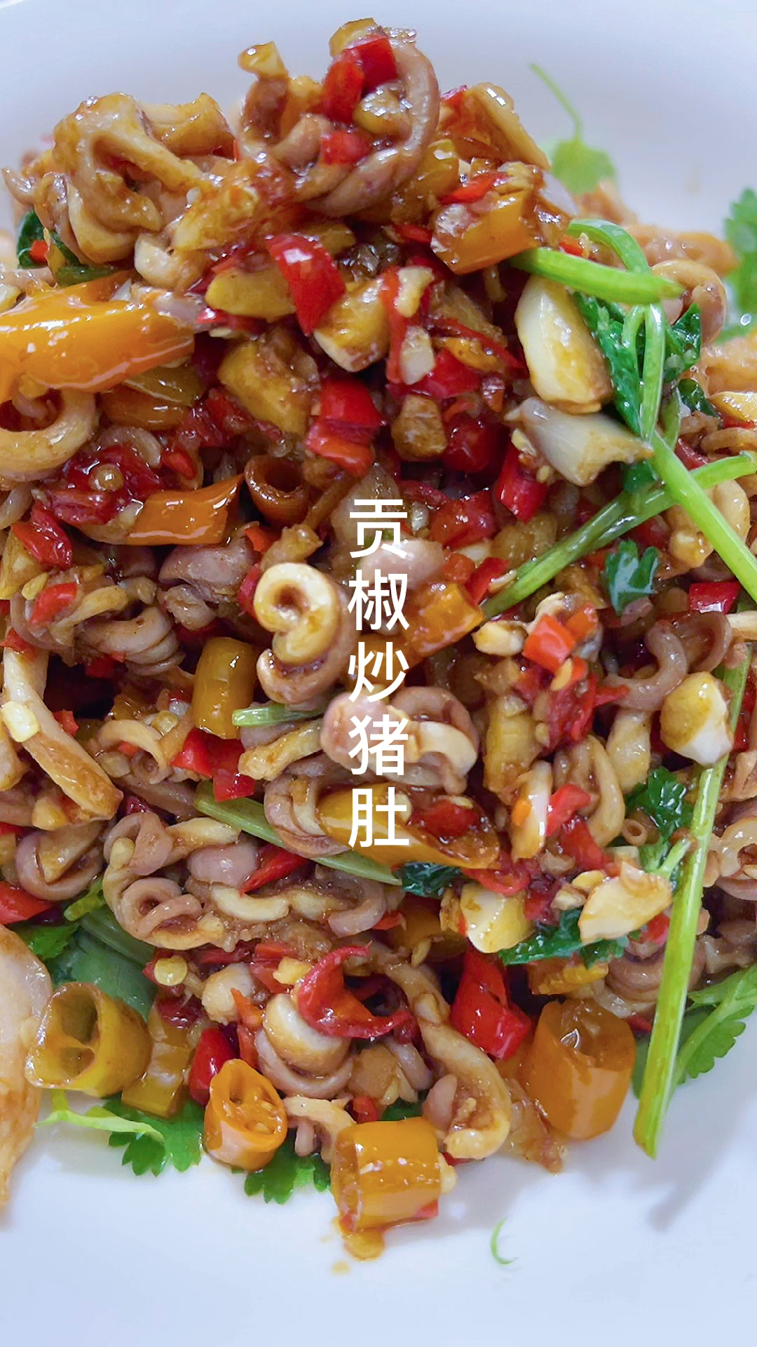 求热门，这么多作品流量这低，我要热门#湘菜#猪肚