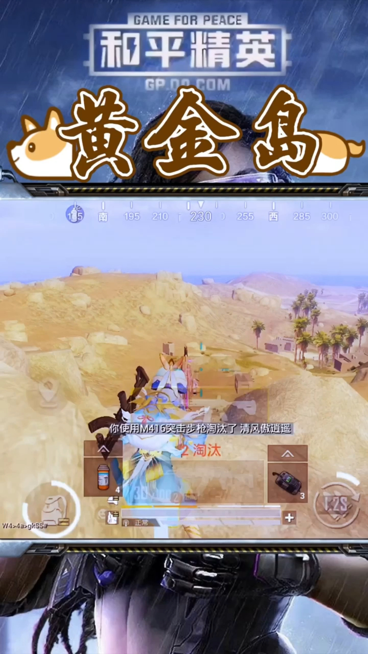 黄金岛日常吃鸡