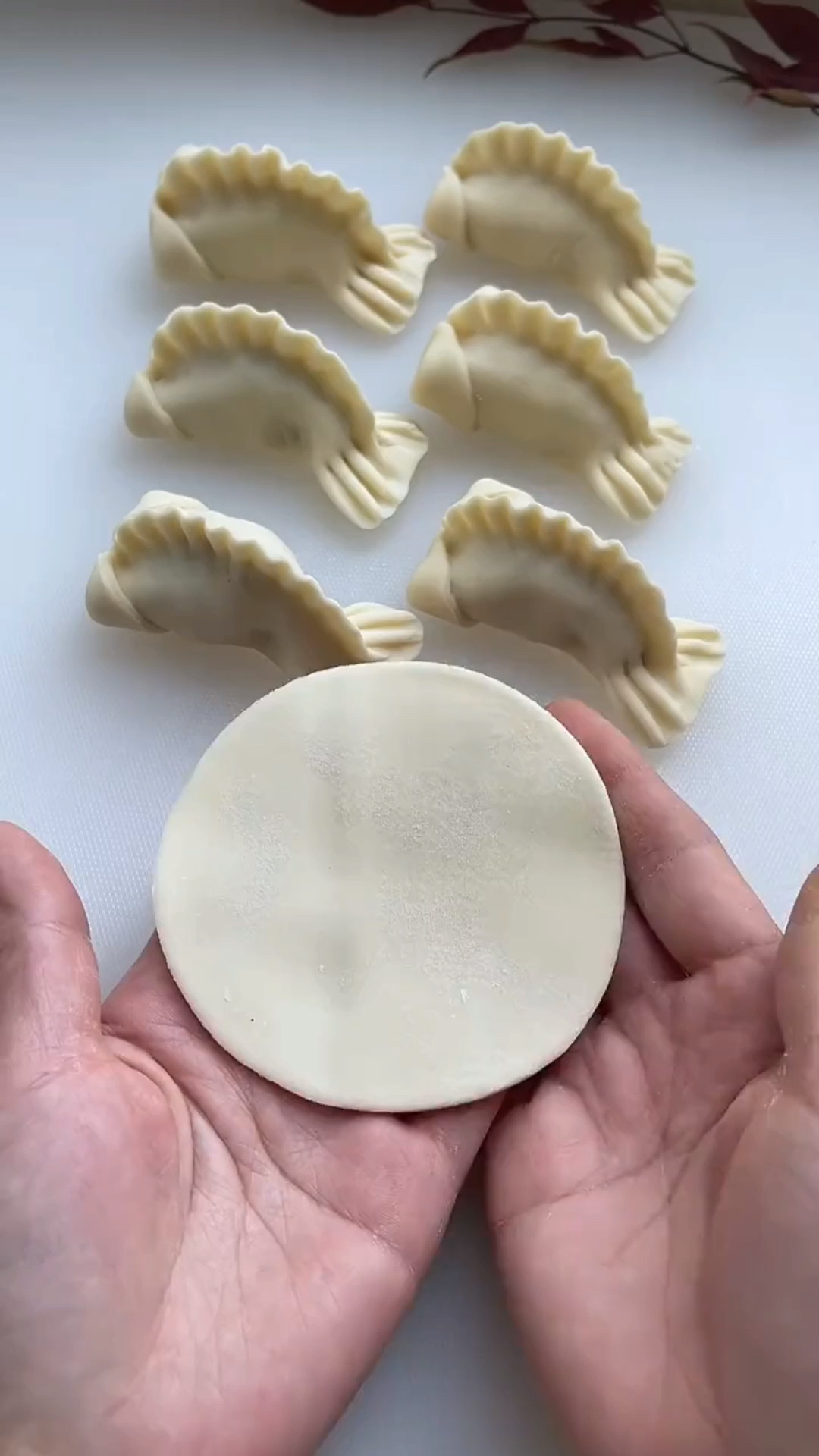 小金鱼饺子这样包漂亮吧