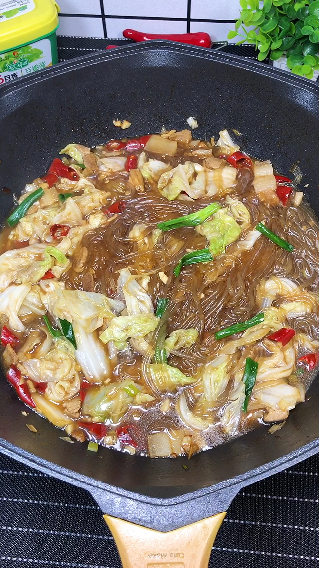我觉得这才是白菜粉条最好吃的做法