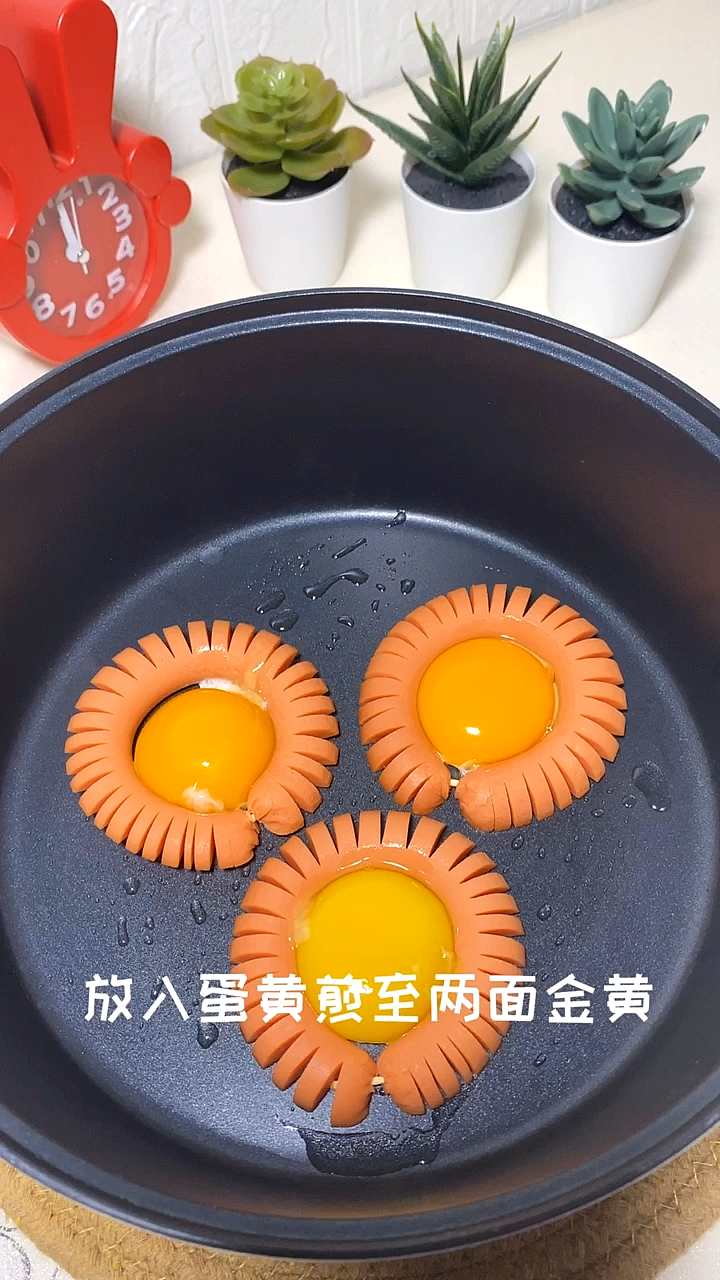 #夏食记#吃了太阳花煎蛋,你的明天就不缺暖阳!