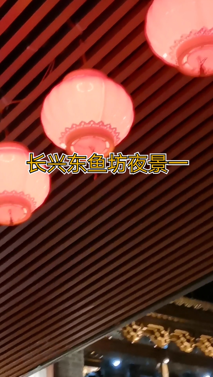 #最爱之城#长兴东鱼坊历史文化街区夜景之一