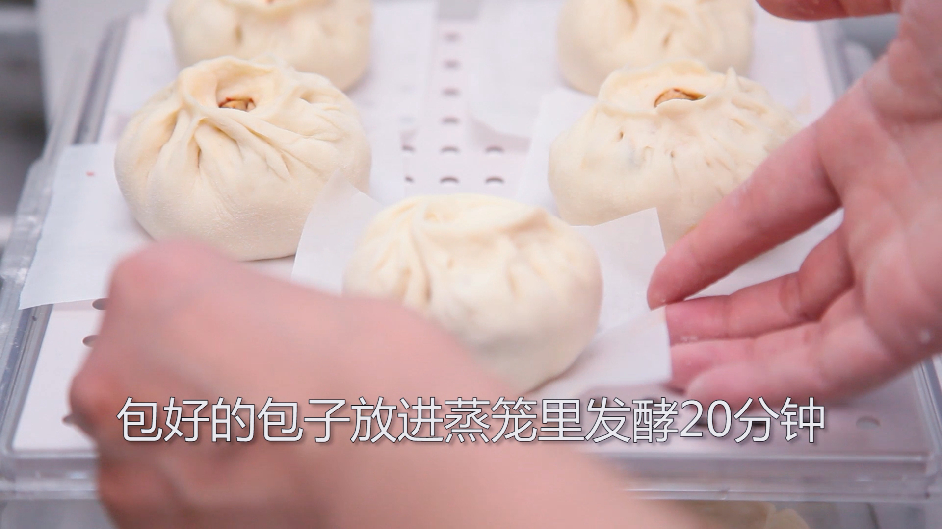 #自制美食#透露一个蒸包子的小秘诀,松软好吃,做法简单!