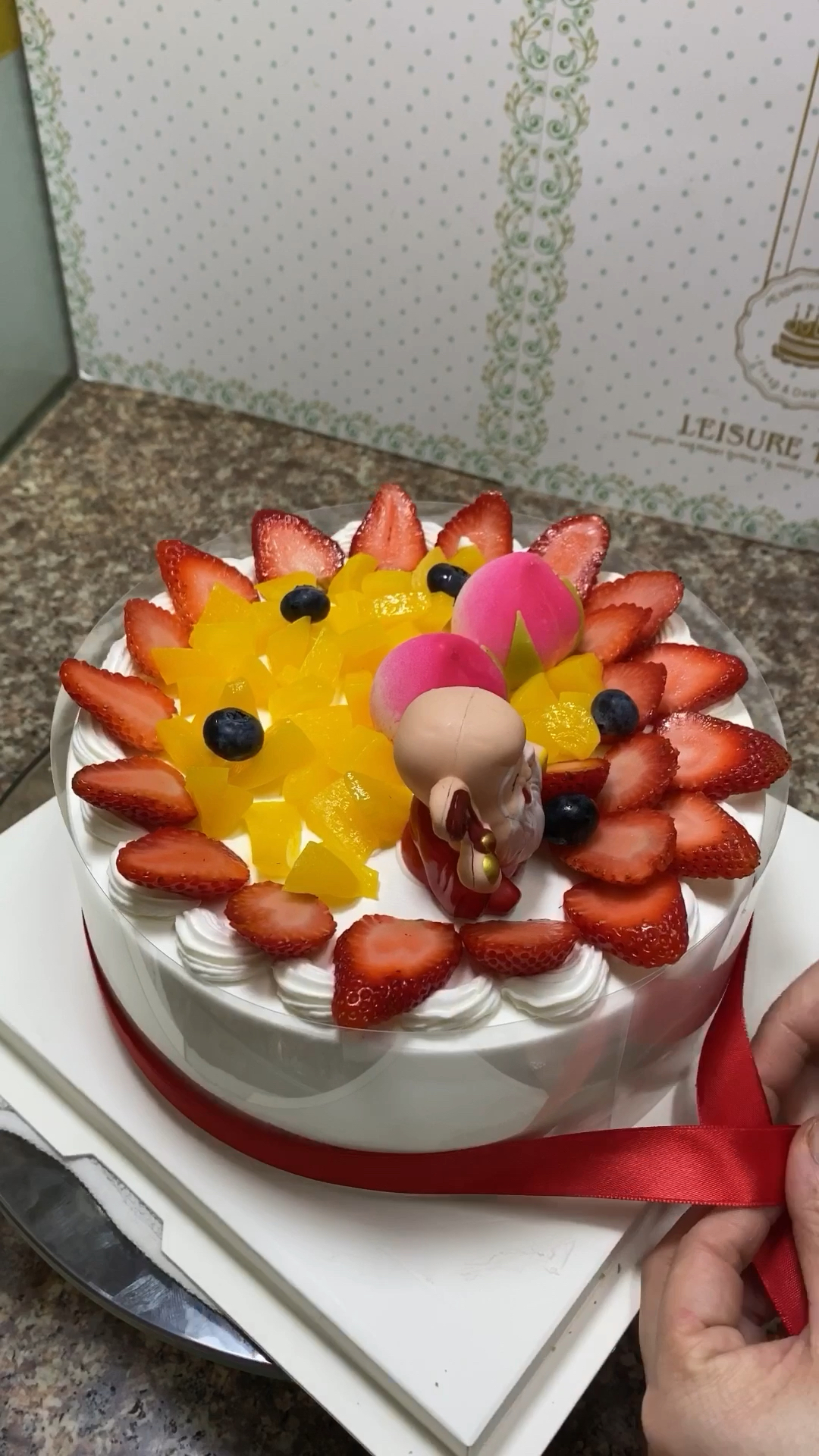 #生日蛋糕#寿星公