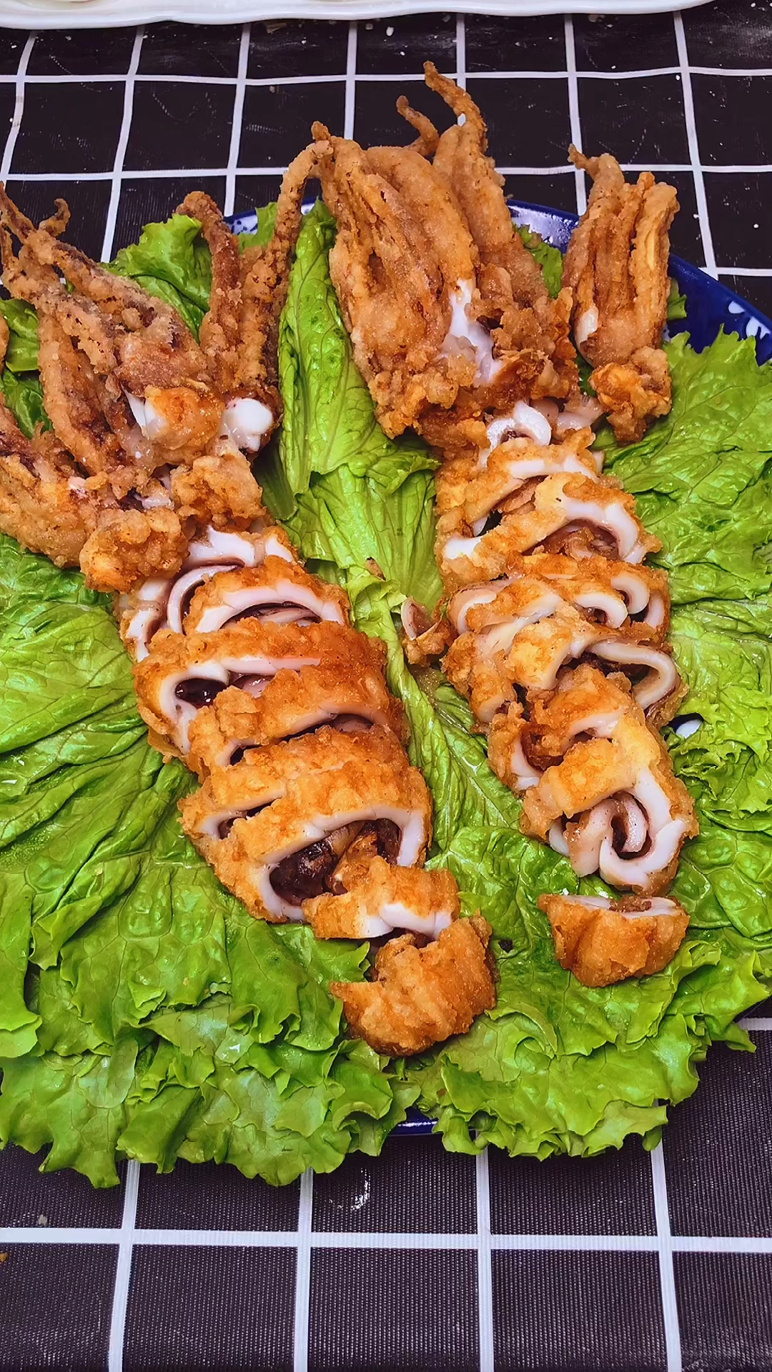#美食#香酥大鱿鱼这样做老好吃了