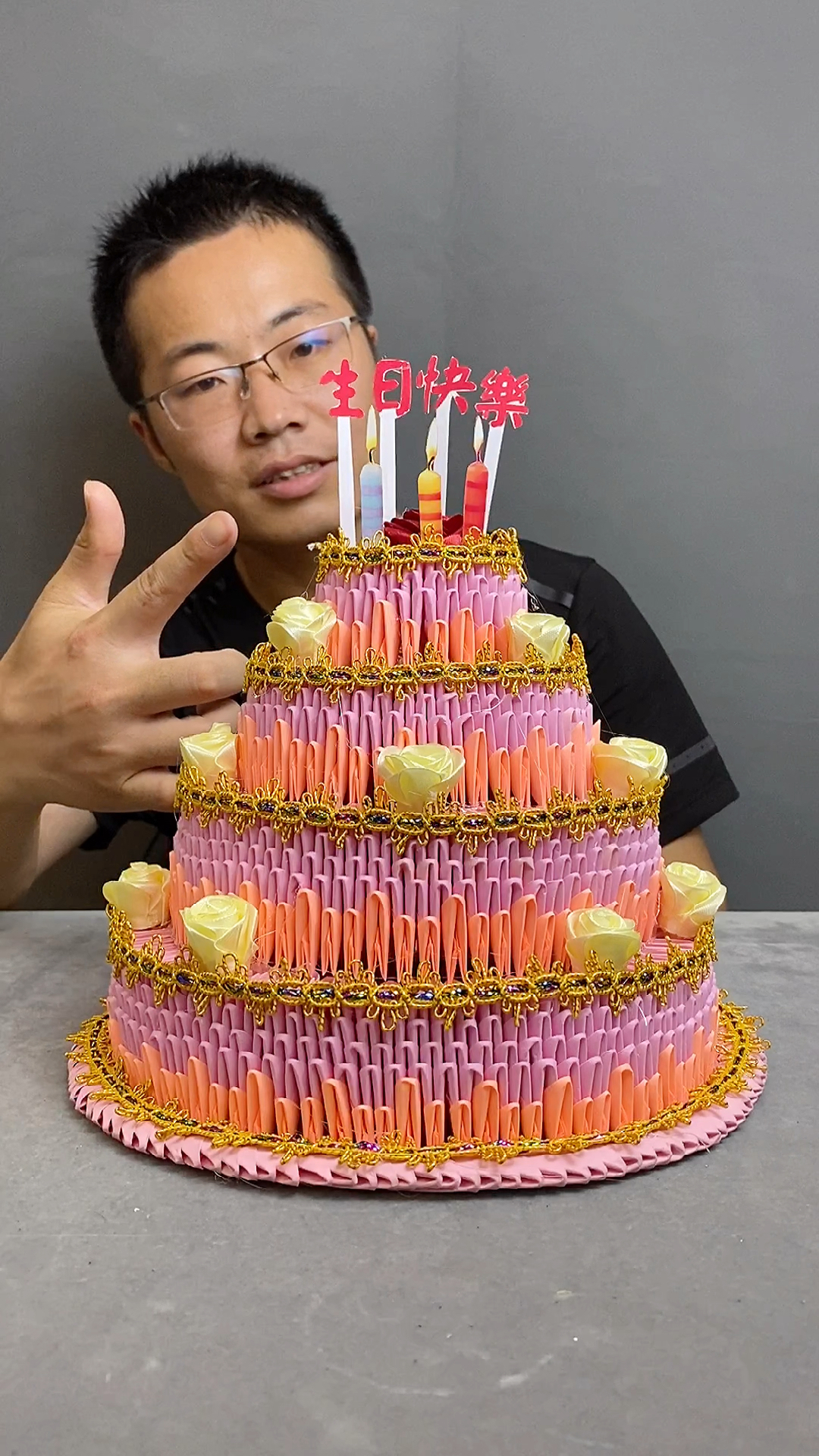 #手工制作#买不到蛋糕，自己做一个怎样