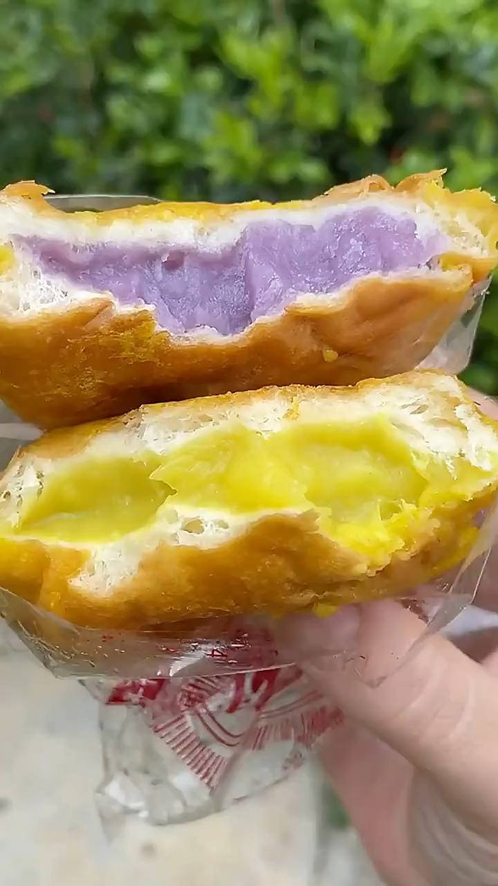 寻脆记老式三明治面包福建闽南油炸儿时怀旧奶黄夹心面包早餐面包