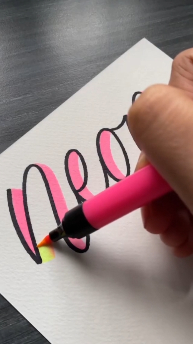 #画画原来如此简单#水彩笔还能这么画