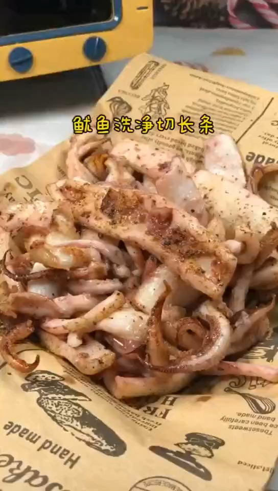 烤鱿鱼