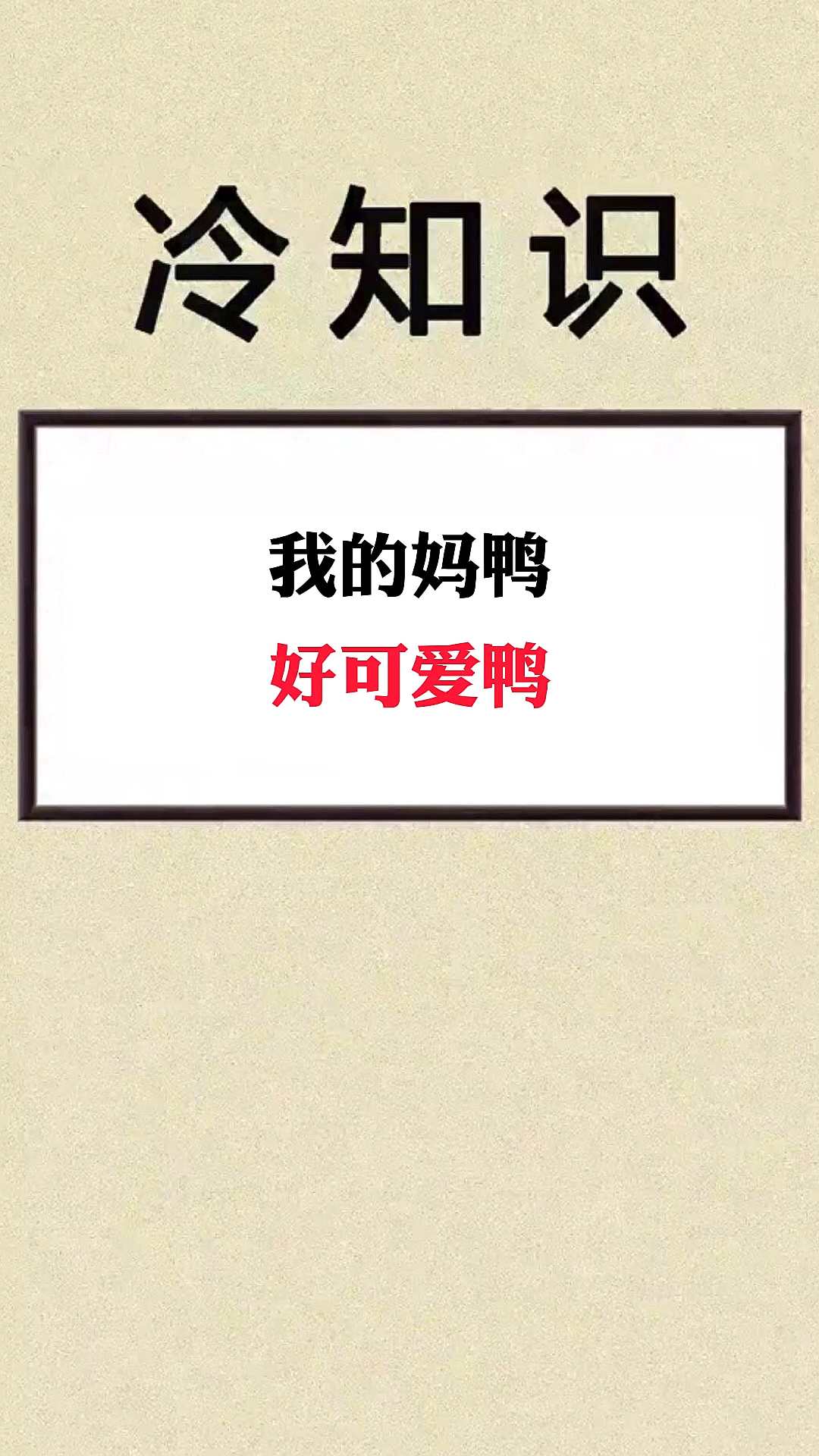 #神奇动物#这也太可爱了吧～