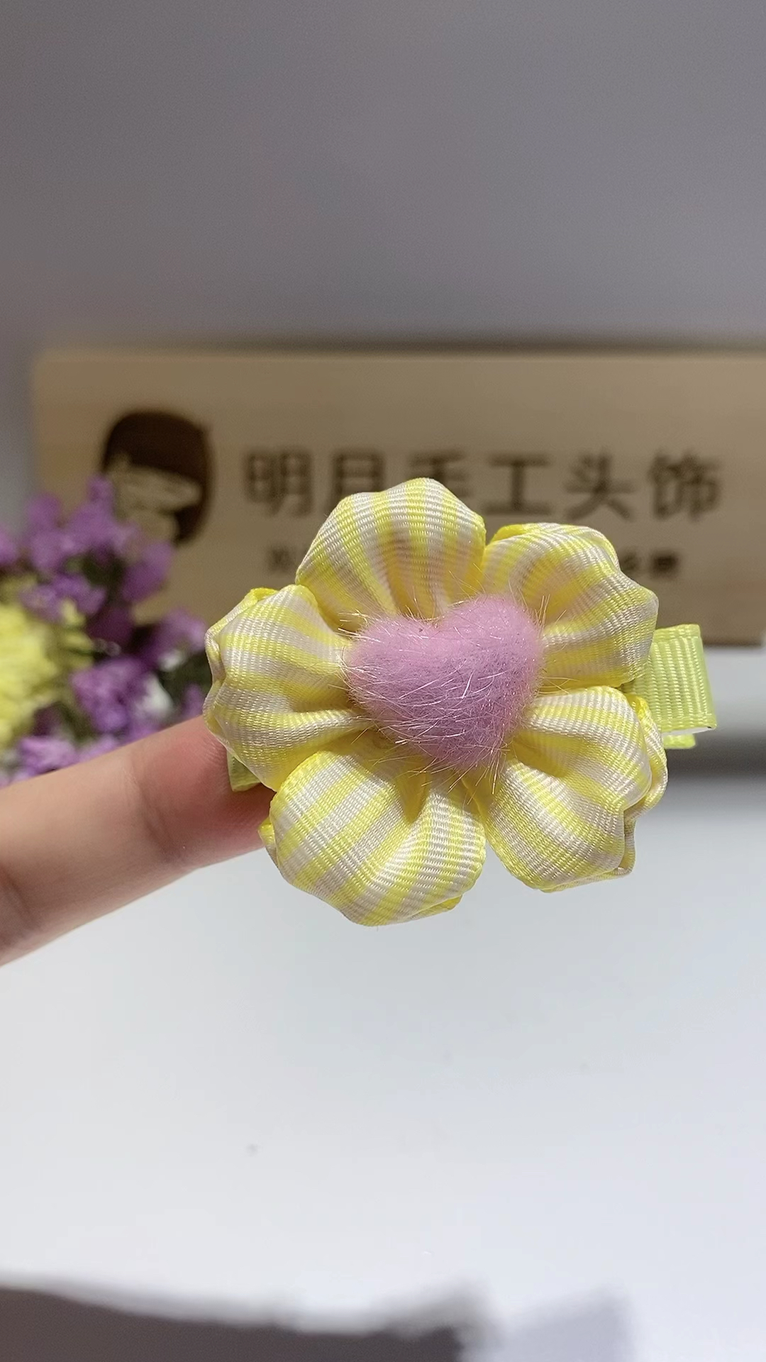 #手工制作#碎布条做发夹