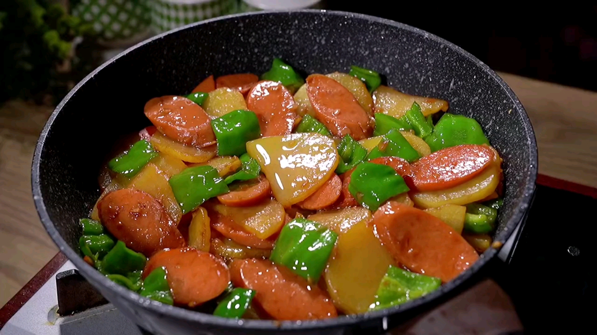 土豆炒火腿肠