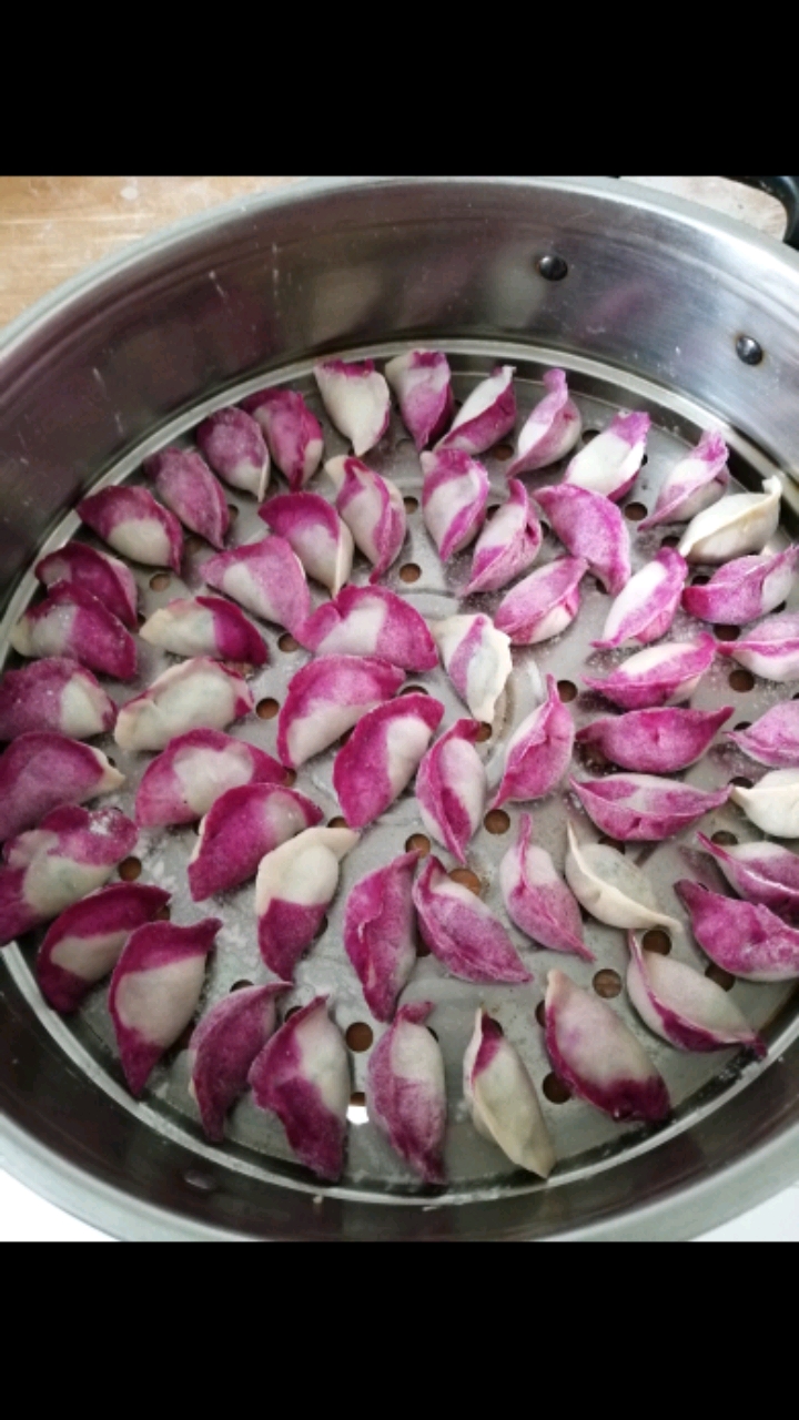 彩色饺子