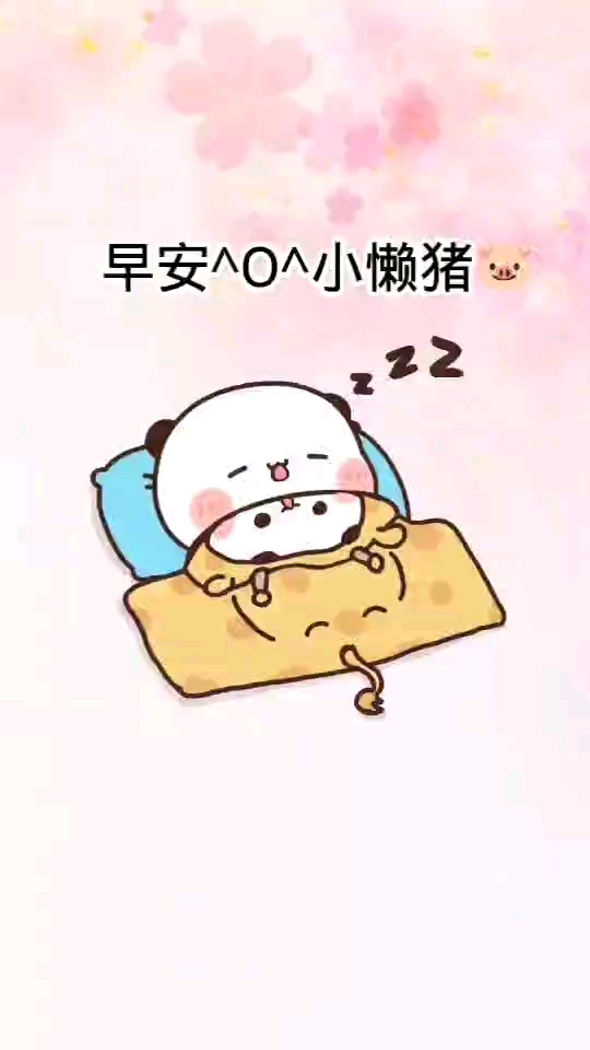 #表情包#早安^O^小懒猪