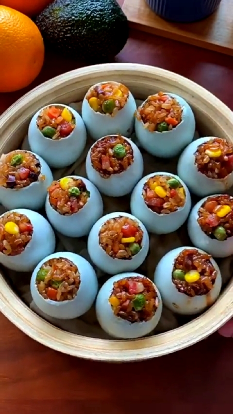 #开学季#这样的咸鸭蛋,你吃过没有!