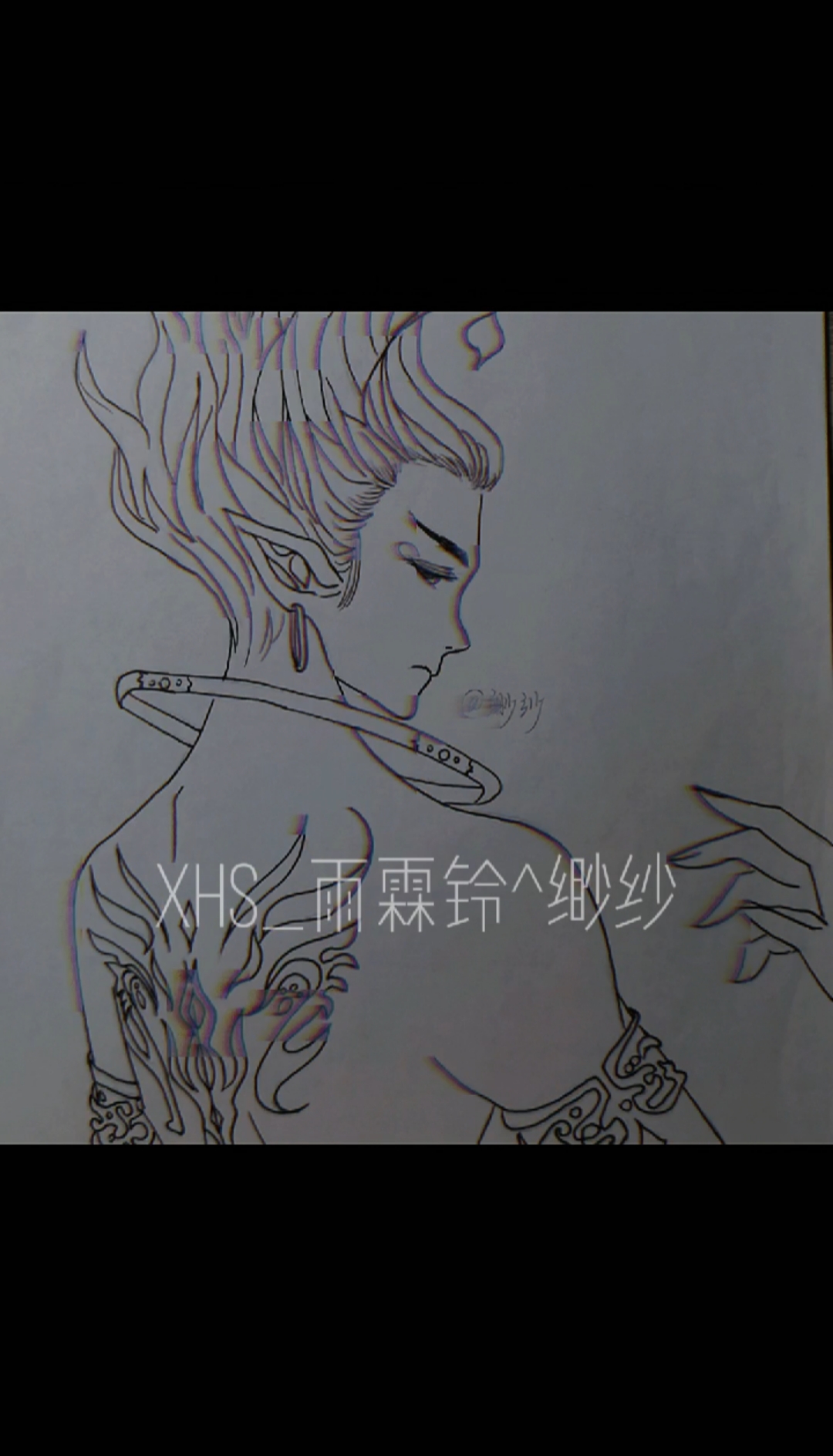 #Corrupt乄雨霖铃##手绘##动漫#【临摹】火神祝融怎么有一种哪吒的既视感