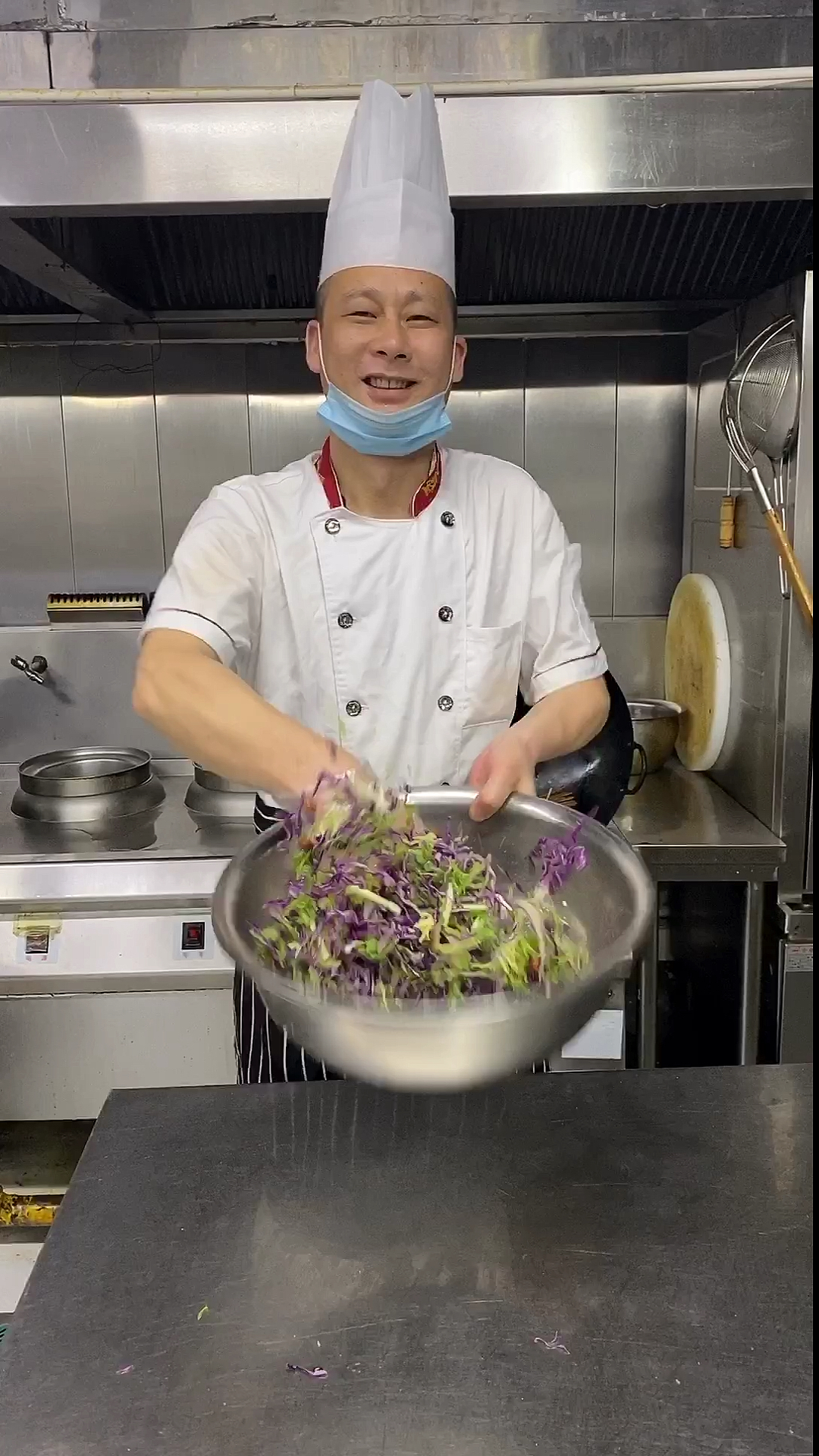 爽口凉拌橄榄菜苦菊做法