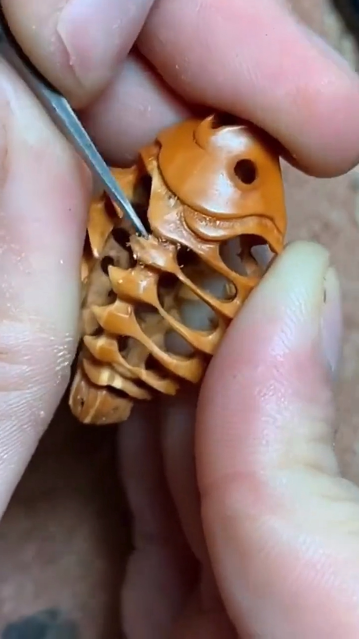 论鱼骨头的制作过程