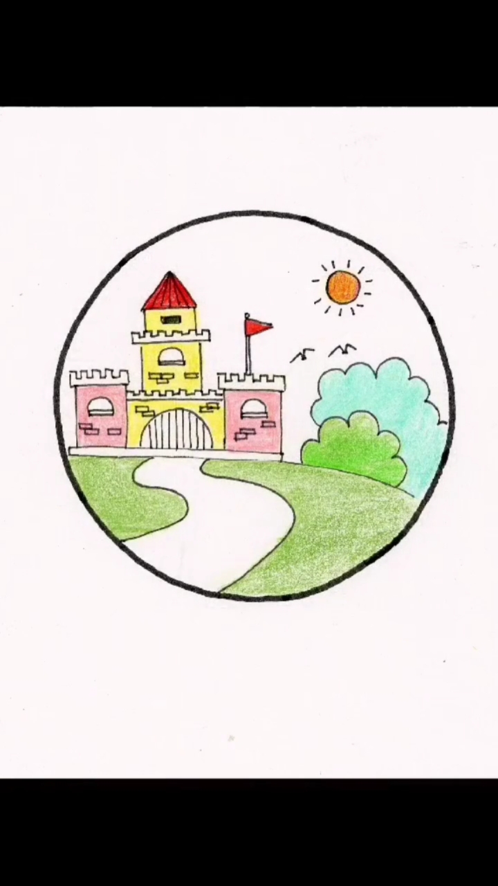 #简笔画#国外超火的情景小画