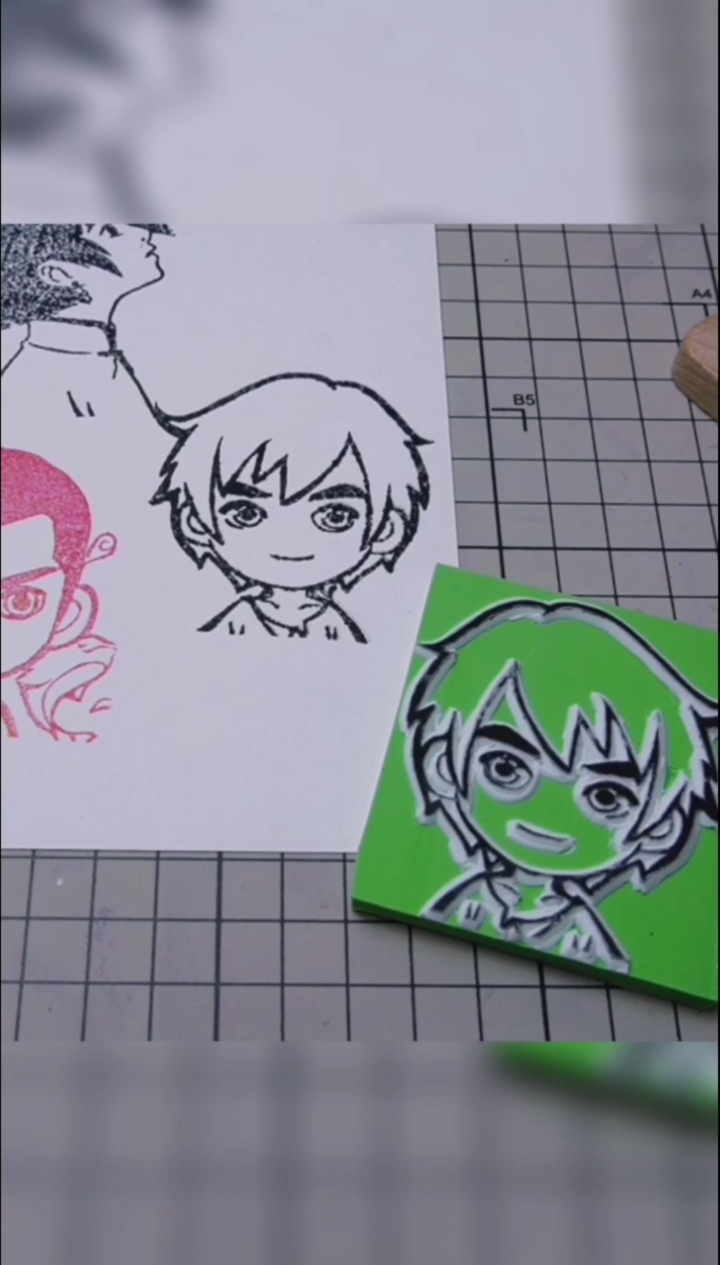 #大鱼海棠#超解压的手工制作,《大鱼海棠》椿的印章