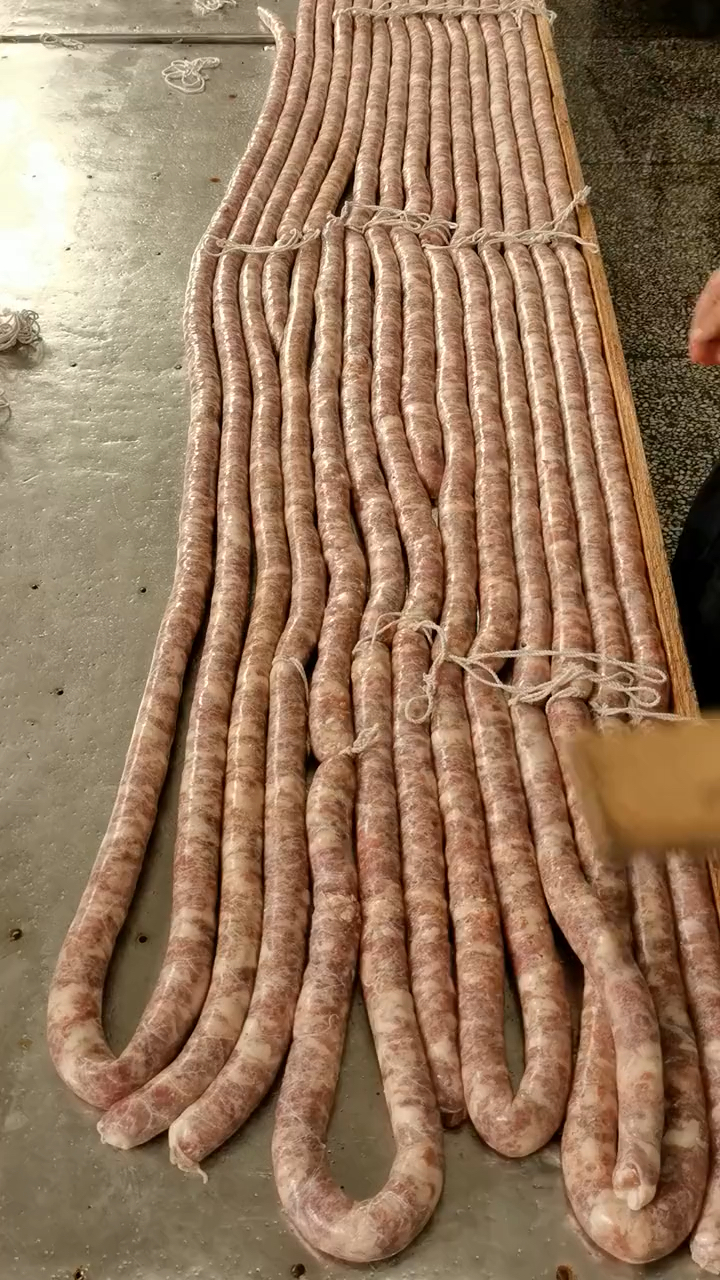 腊肉的香肠