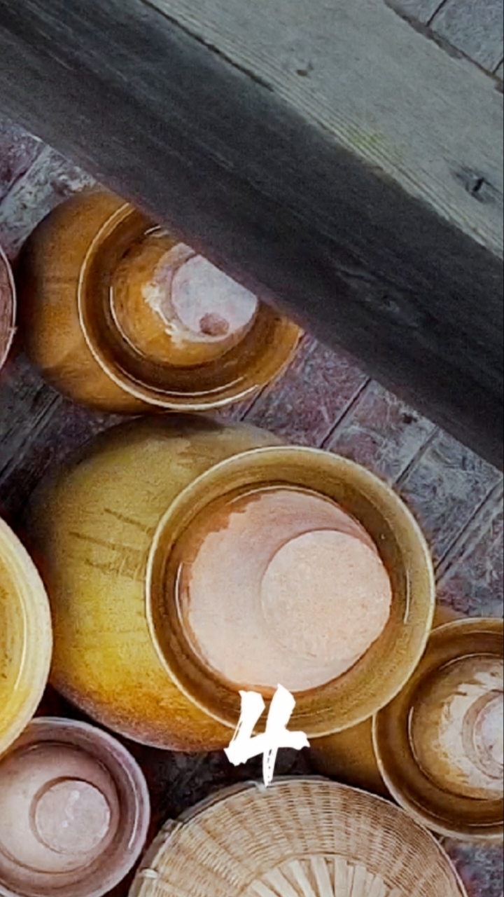 #美食看中国#古法榨菜第四集:过程虽繁复,但终于做好了,半个月后喝稀饭稳了!你喜欢吗?