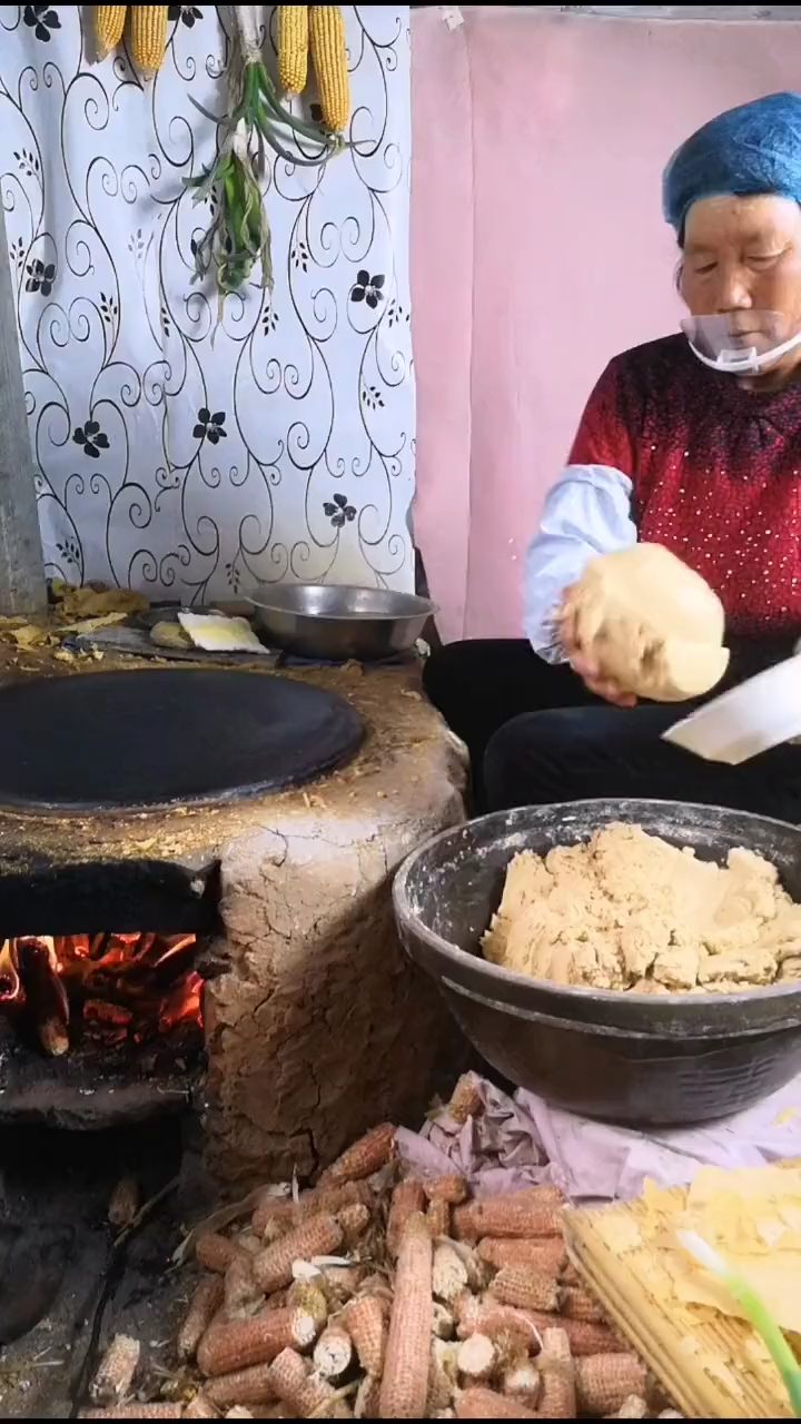 纯手工摊煎饼