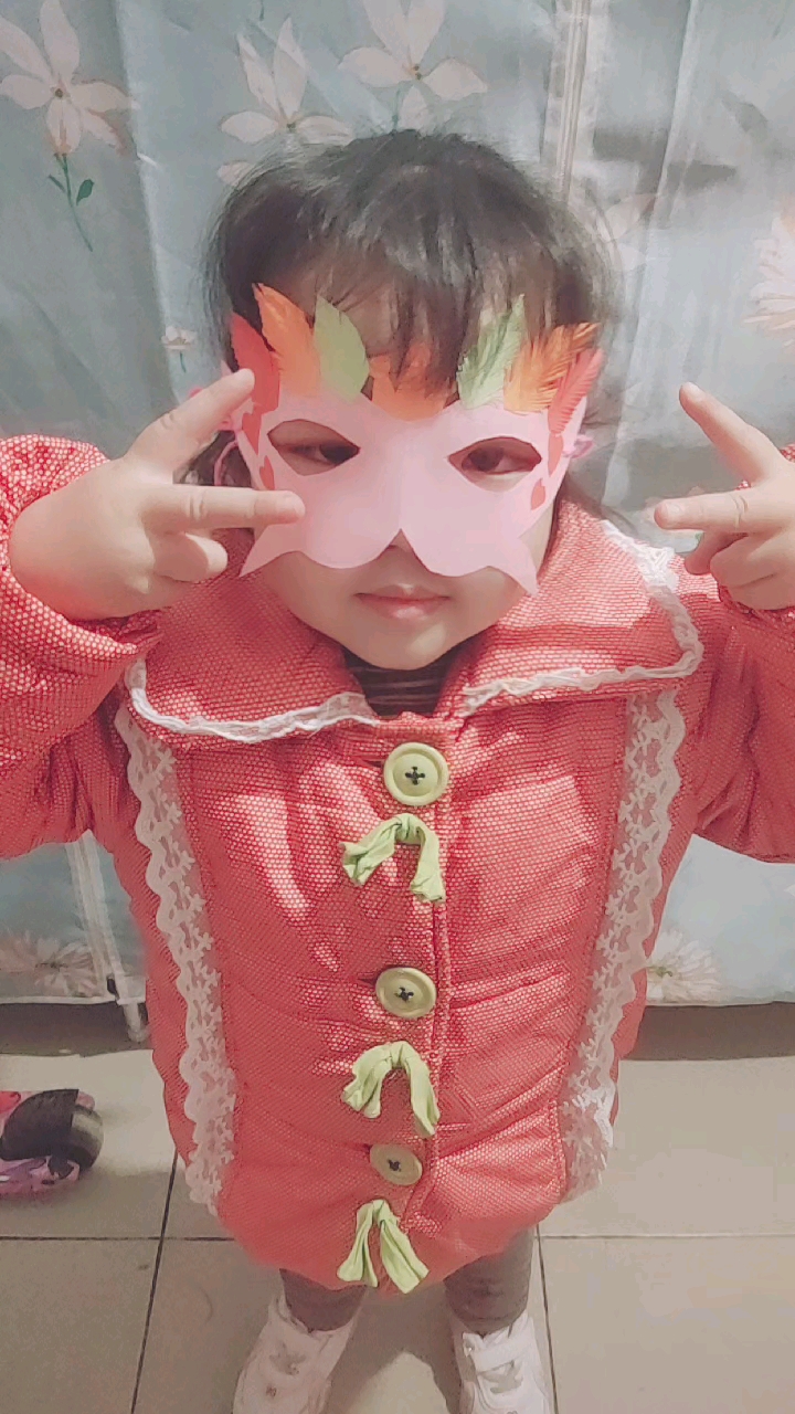 手工面具制作完成,期待服装做起来