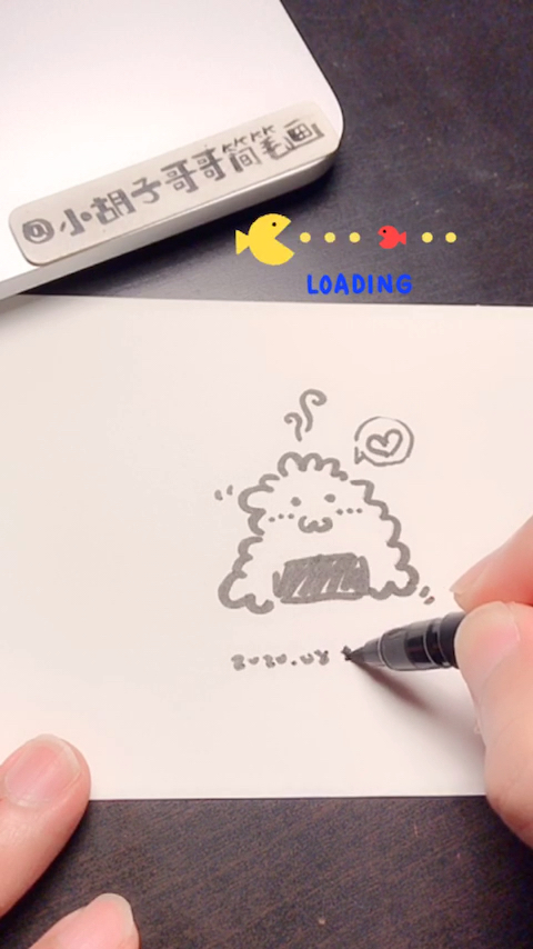 #夏食记#饭团简笔画～手帐、美食简笔画～儿童简笔画