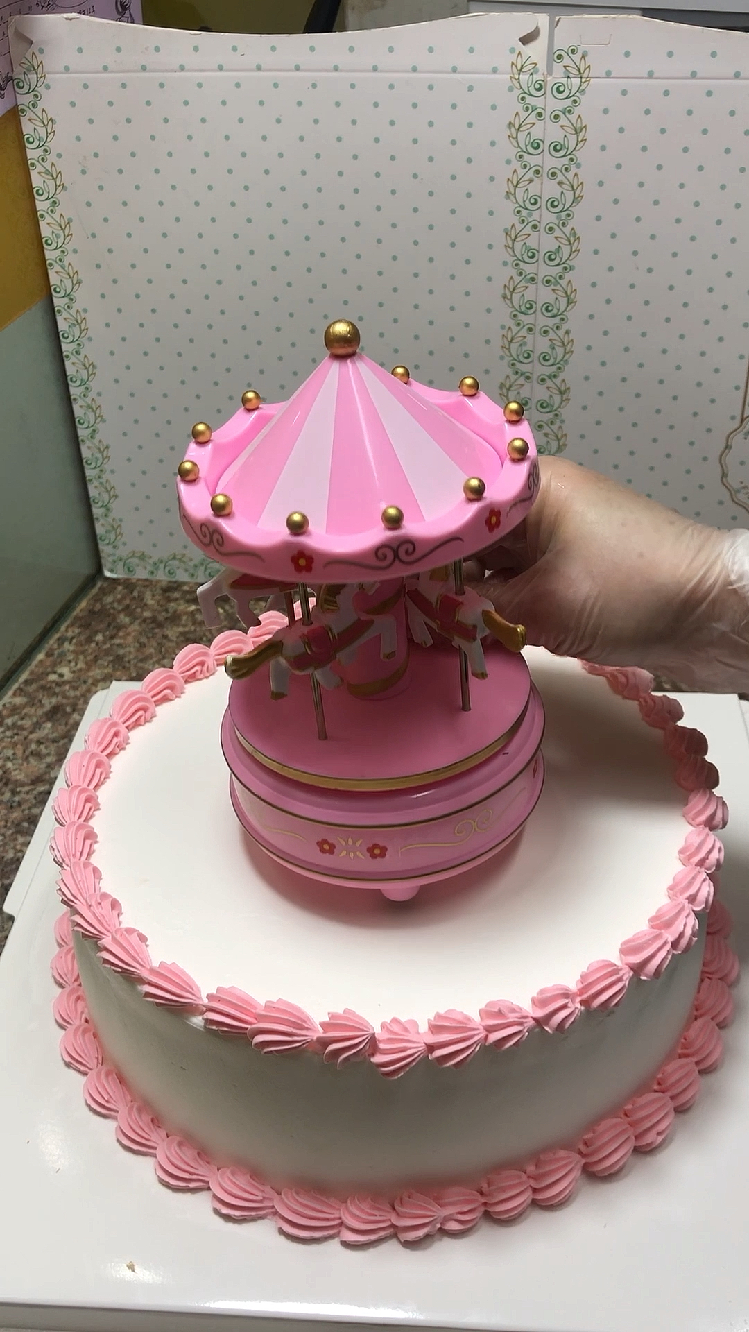 #生日蛋糕#旋转木马