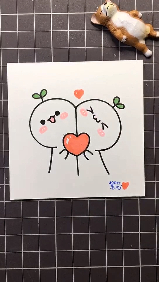 #简笔画#长草丸子