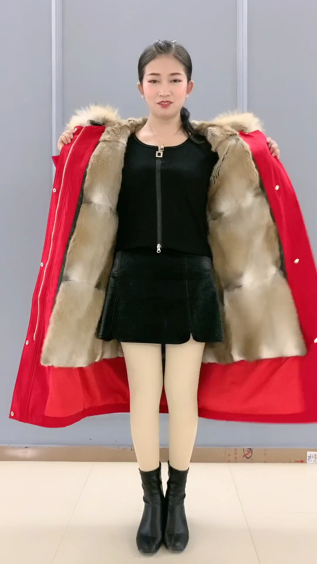 #海宁皮草#新款派克服,高端货