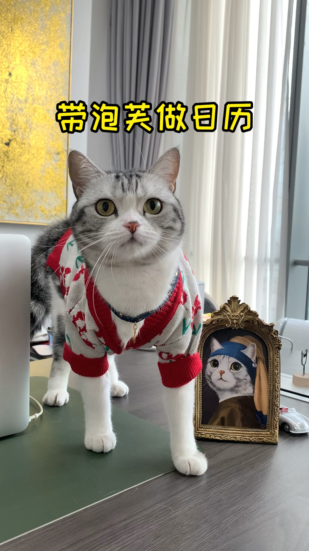 #小小爱宠萌化你#泡芙的第一本日历希望大家喜欢