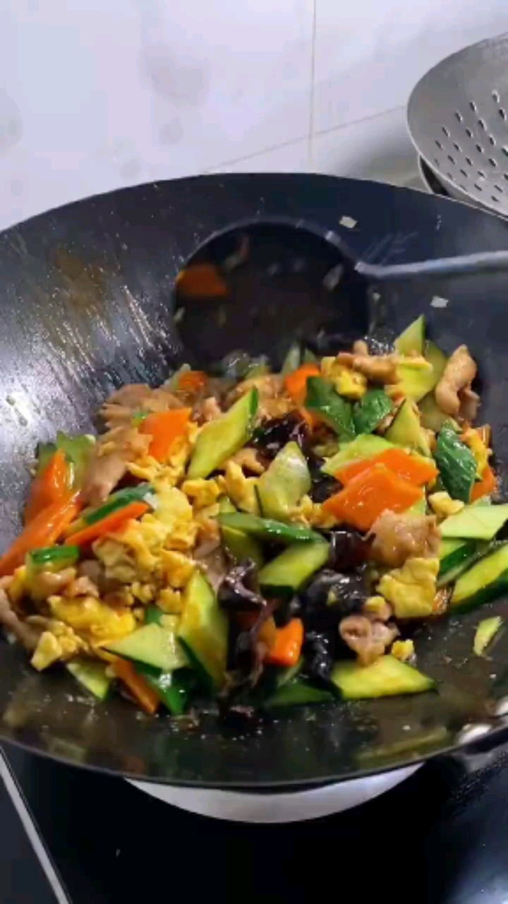 好吃下饭木须肉片