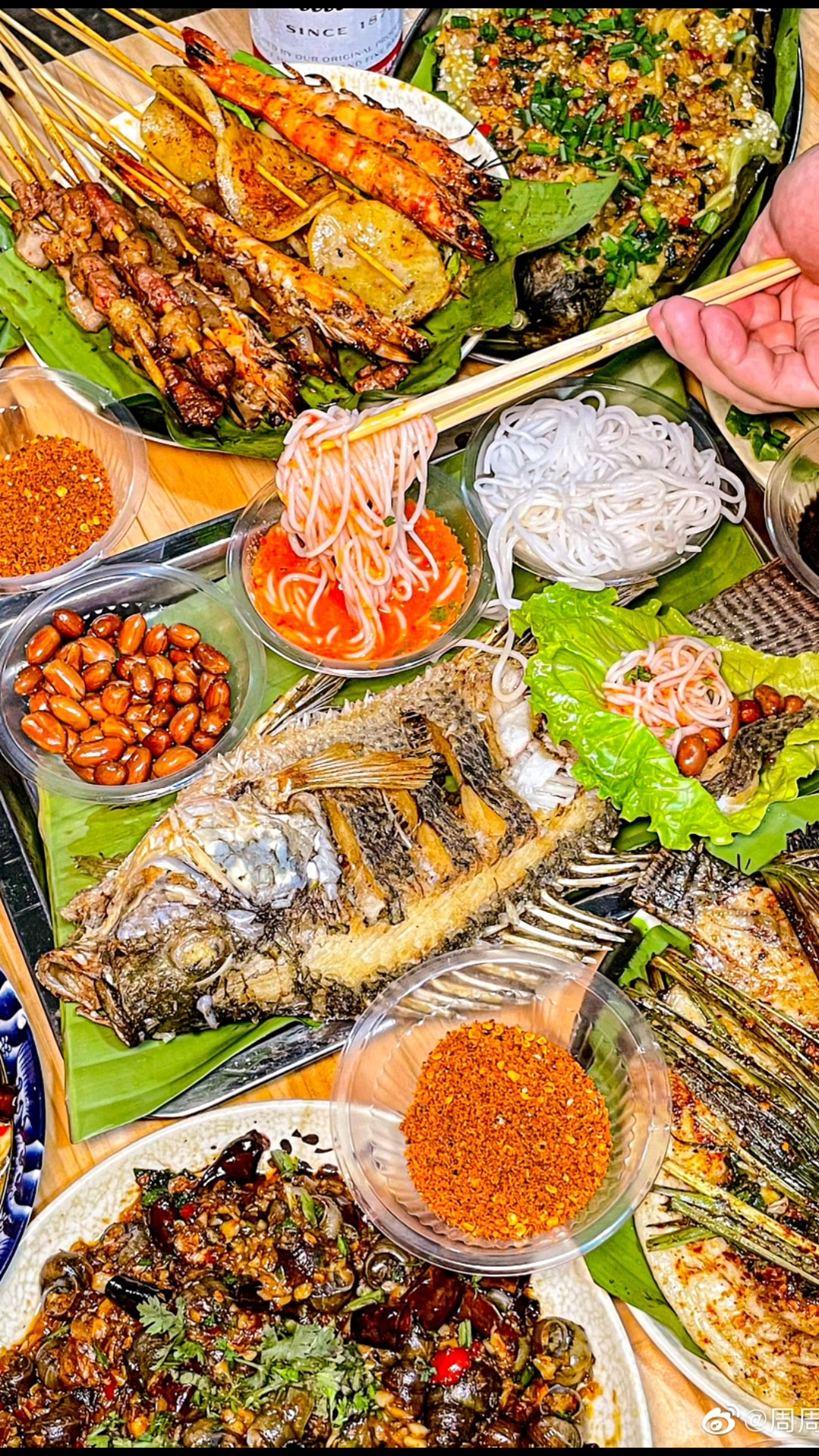 #我家的菜谱#胡师腌鱼,没有吃过傣味烤鱼;就不算到过云南,不接受反驳。正宗傣味罗非鱼。