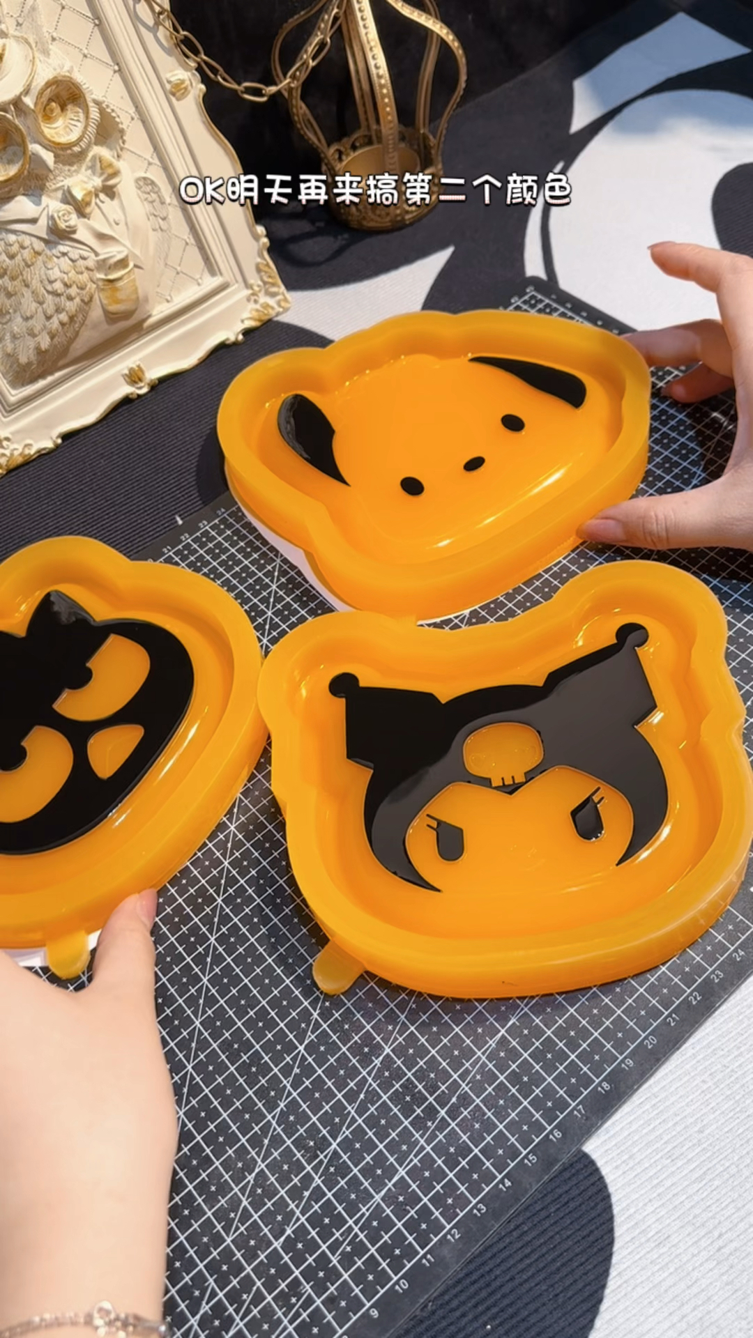 #手工制作#我爱填色！好可爱呀～