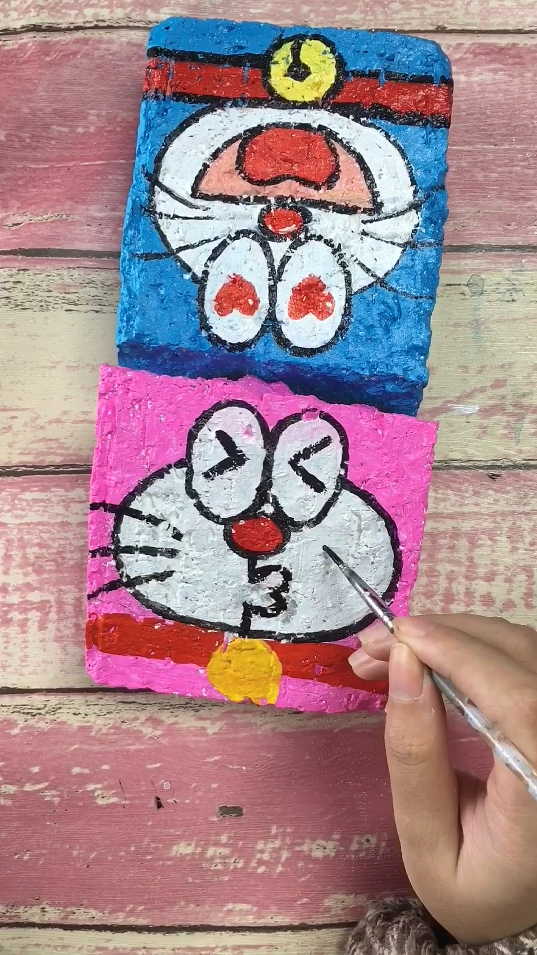 #画画#这次画叮当猫,答应我,看到最后有惊喜～