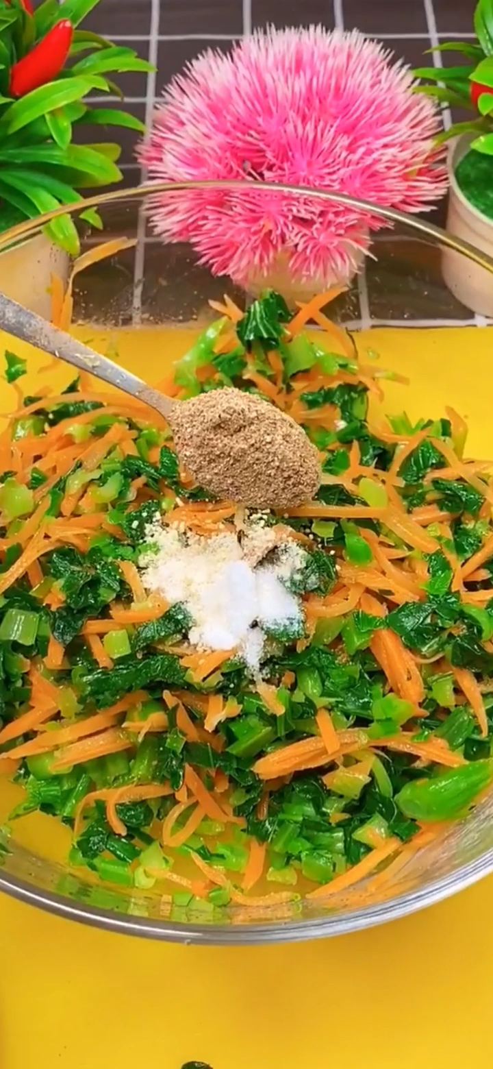 小时候吃过的菜饽饽,简单好学还好吃!