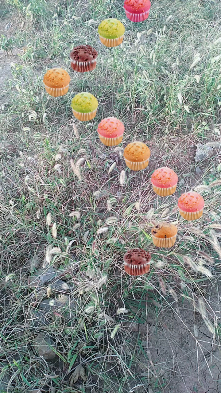 天空掉蛋糕了