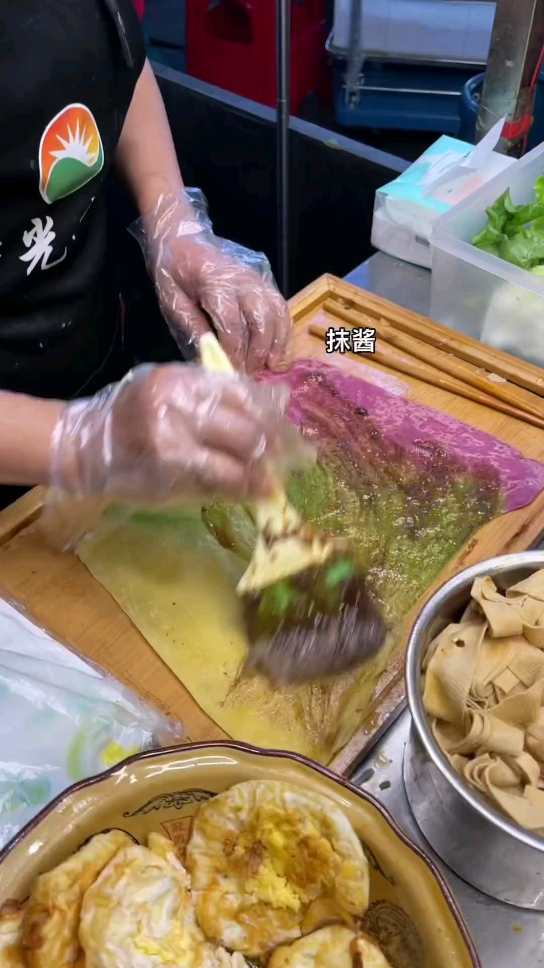 特色彩虹卷饼,想不想吃?