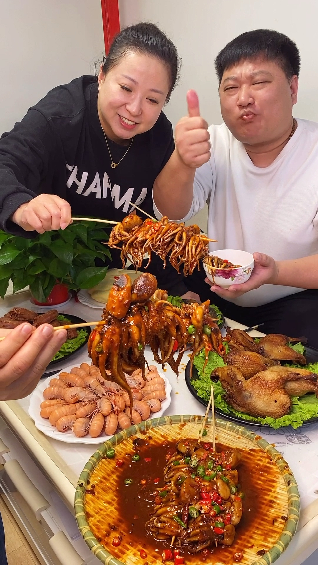 家庭版麻辣八爪鱼做法,感谢朋友们的支持