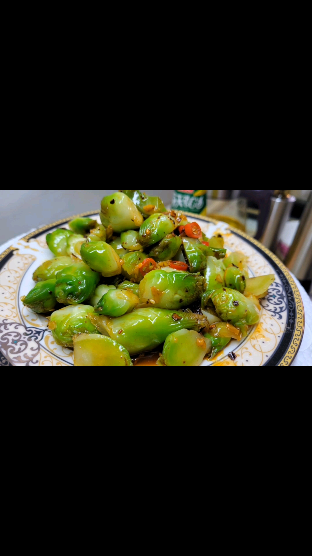 过年肉吃的多了,嫩儿菜这样拌着吃,脆嫩爽口解油腻