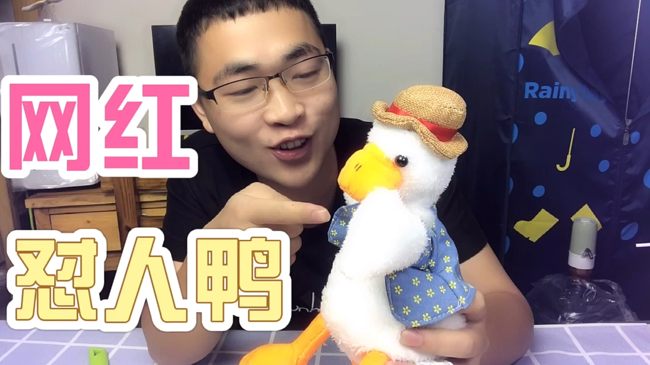 #拆快递#网购了一款网红怼人鸭,不仅能说话会唱歌,还能怼人太意外了