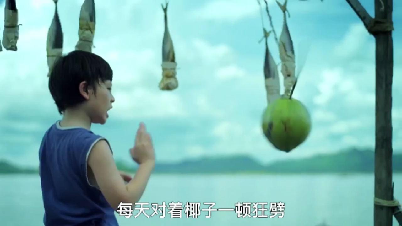 鲨鱼传授男孩武功