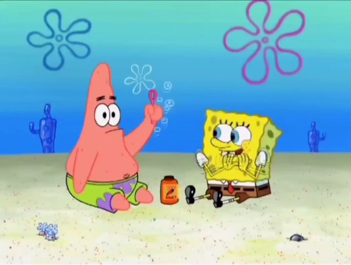 #海绵宝宝派大星#两货的再生能力真让人羡慕
