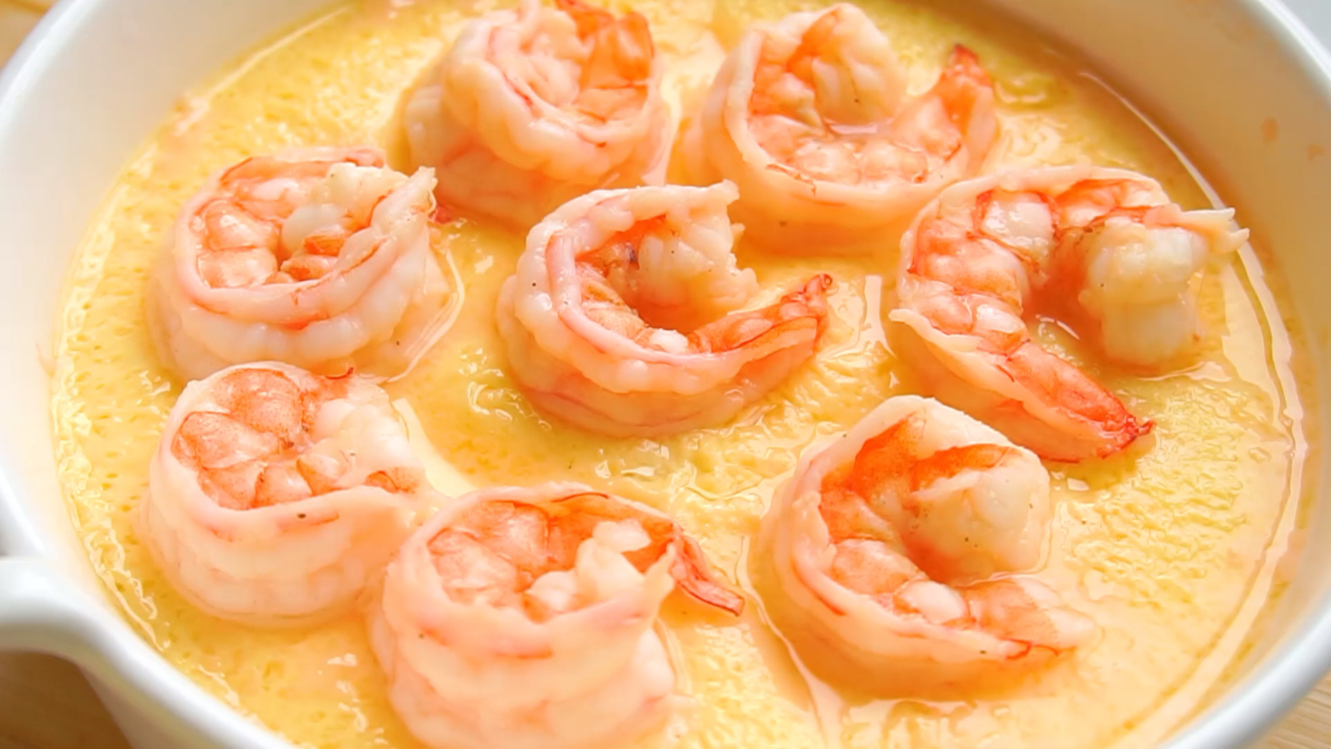 #该减肥了#比你脸还嫩的虾仁水蒸蛋，入口即化鲜嫩顺滑