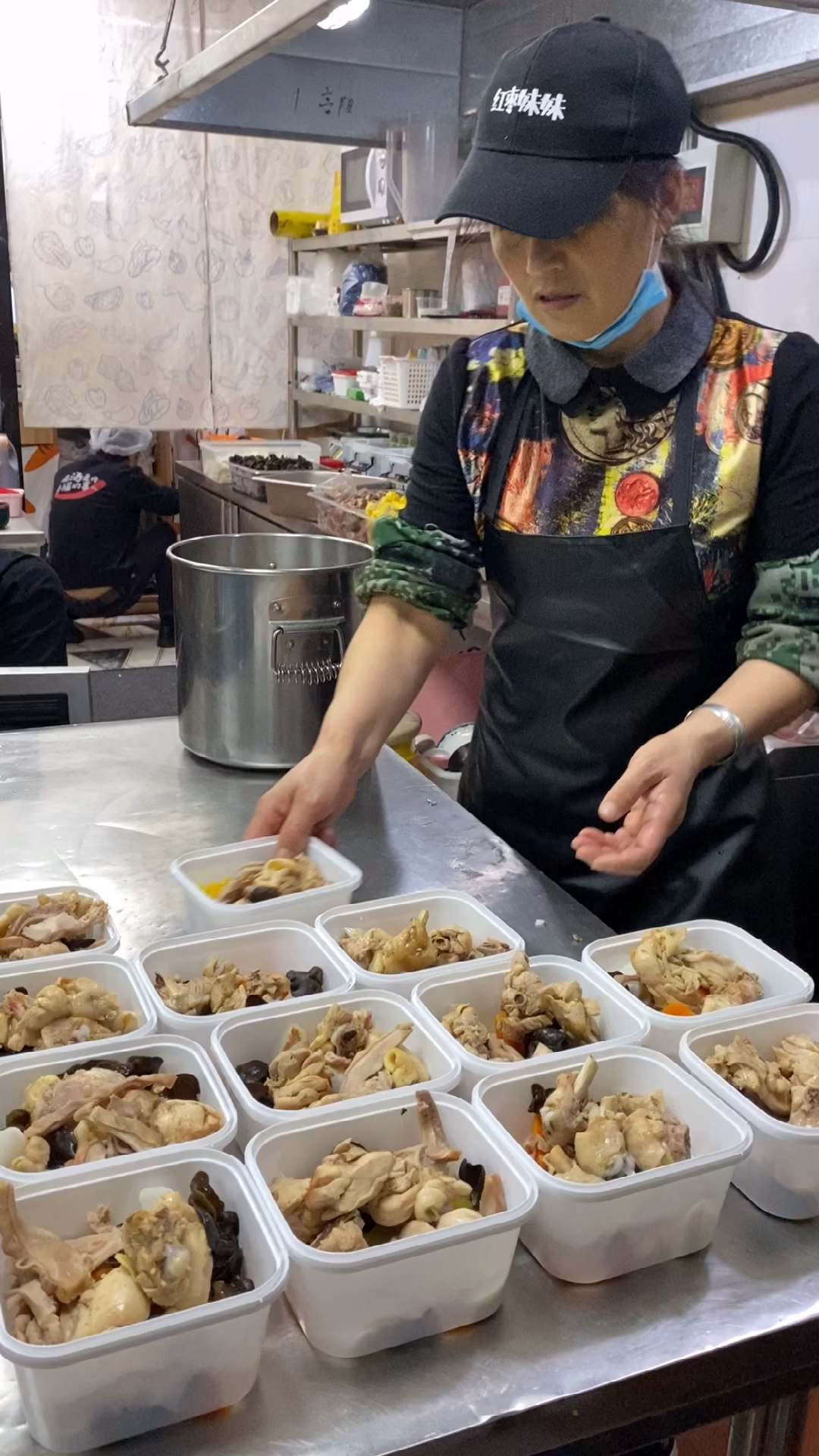 #在家做个拿手菜#火鸡面猪肚鸡汤饭