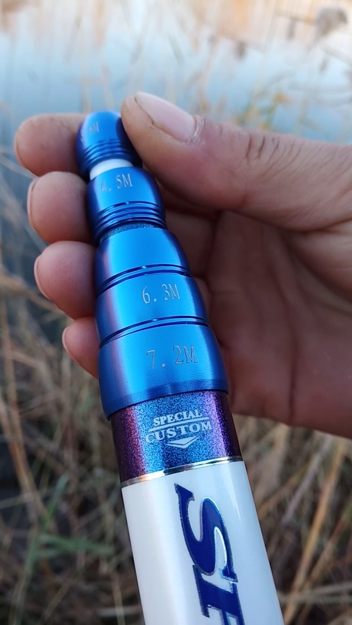 定位鱼竿,钓鱼真方便,尺寸随便调节