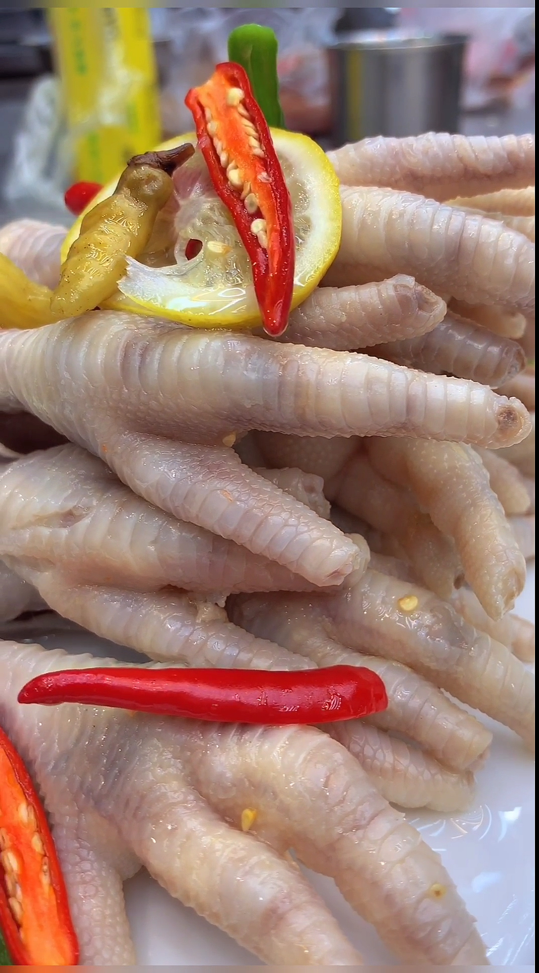 网红柠檬鸡爪