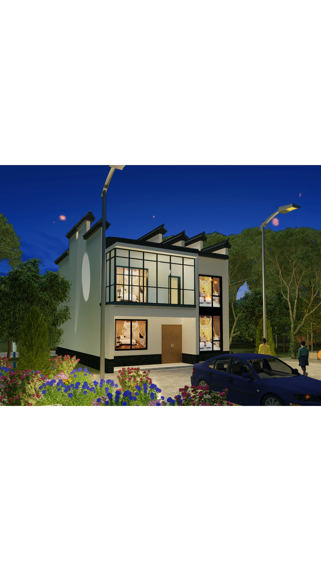 #农村别墅#这栋徽派风格别墅,意境十足,经久不衰,眼界所及,皆是气韵和舒雅